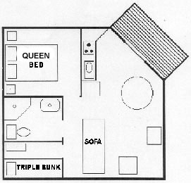 beach bungalow floor plan